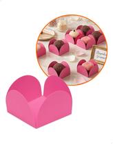 Forminha de Papel Pink 100un Docinhos de Festa Casamento Aniversário Batismo Confeitaria Cod.FPPINK Forminha de Papel Pink 100un Docinhos de Festa Casamento Aniversário Batismo Confeitaria Cod.FPPINK