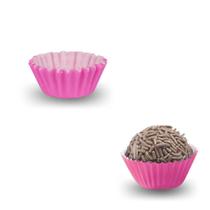 Forminha De Papel Rosa Doce Brigadeiro Numero 5 C/ 1.000un Forminha De Papel Rosa Doce Brigadeiro Numero 5 C/ 1.000un