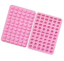 Forminha De Silicone Para Balinhas De Gelatina Frutas
