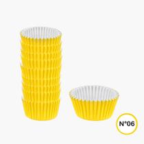 Forminha Festcolor Amarelo N06 com 100 unidades