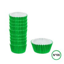 Forminha Festcolor Verde N06 com 100 unidades