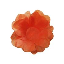 Forminha Flor de Seda Laranja 40 unidades Decorart