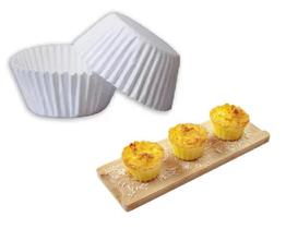 Forminha Forma De Papel Para Docinhos Doce N0 Branca C/1000