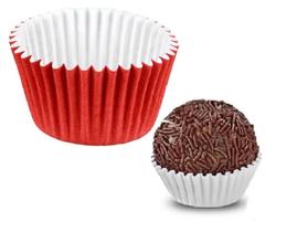 Forminha Forma Papel Docinho N6 Vermelho C/10.000 (10Pct)