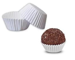 Forminha Forma Papel Para Docinho N5 Branca C/10.000 10Pcts