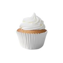 Forminha Forneável para Cupcake - Branca - 100 unidades - Mago - Rizzo Forminha Forneável para Cupcake - Branca - 100 unidades - Mago - Rizzo