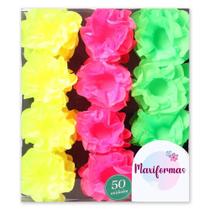 Forminha Happy 3 Tons Mono Neon Verde/Rosa/Amarelo