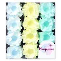 Forminha Happy 3 Tons Seda Candy Verde/Amarelo/ul