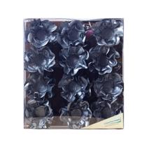 Forminha Happy Papel Seda Grafite Perola