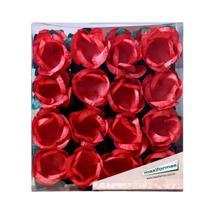 Forminha La Rose Pint Artesanal Vermelho 30 Unidades