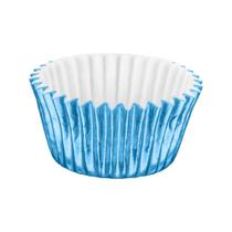 Forminha Laminada Número 5 Azul Bebe 50 Un - Regina Forminha Laminada Número 5 Azul Bebe 50 Un - Regina