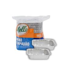 Forminha Marmitinha de Alumínio 220ml. P/ Mini Empadão C/ 400 Un. WYDA/MELLO/VABENE