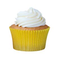 Forminha mini cupcake n.02 amarelo - 45un - mago