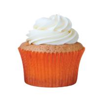 Forminha mini cupcake n.02 laranja - 45un - mago