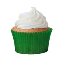 Forminha mini cupcake n.02 verde bandeira - 45un - mago
