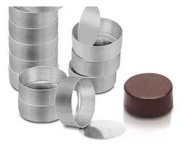 Forminha P/ Pão De Mel Número 2 Fundo Removível 12 Unidades Forminha P/ Pão De Mel Número 2 Fundo Removível 12 Unidades