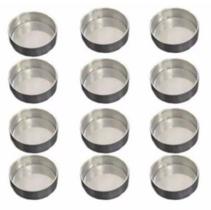 Forminha Pão De Mel N3 Kit Com 50 Unidades Alumínio 7,5cm