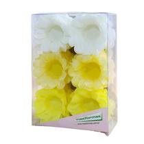 Forminha Para Doce - Donna 3 Tons Amarelo - 40 Unid.