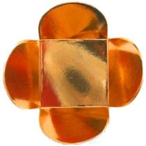 Forminha para Doces 4 Pétalas (4cm x 4cm x 3cm) Cobre 50 unidades Assk Rizzo Forminha para Doces 4 Pétalas (4cm x 4cm x 3cm) Cobre 50 unidades Assk Rizzo