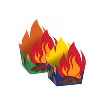 Forminha para Doces Cachepot Fogueira Arraiá - 24 unidades Forminha para Doces Cachepot Fogueira Arraiá - 24 unidades