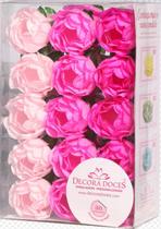 Forminha para Doces Finos - Bela Tons Chiclete - 30 unidades - Decora Doces - Rizzo Festas