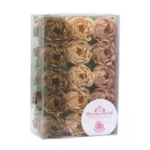 Forminha para Doces Finos - Bela Trio Cappuccino - 30 unidades - Decora Doces - Rizzo