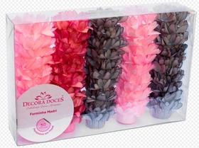 Forminha para Doces Finos - Madri - Vermelho Rosa e Preto - Tarde de Outono - 50 unidades - Decora Doces Forminha para Doces Finos - Madri - Vermelho Rosa e Preto - Tarde de Outono - 50 unidades - Decora Doces