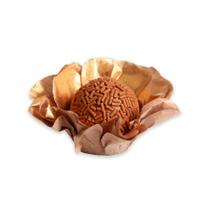 Forminha para Doces Finos - R-82 Seda Bronze - 40 unidades - MaxiFormas - Rizzo