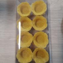 Forminha para Doces Finos - Sweet Amarelo Tela C/ Fio Ouro- 40 unidades - MaxiFormas Forminha para Doces Finos - Sweet Amarelo Tela C/ Fio Ouro- 40 unidades - MaxiFormas