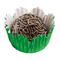 Forminha para Doces - Verde Metal - N04 - 50 UN - Mago - Rizzo