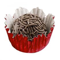 Forminha para Doces - Vermelho Metal - N03 - 50 UN - Mago - Rizzo