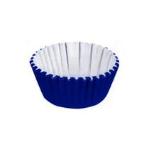Forminha Para Docinhos de Papel Azul Escuro- Tamanhos - 100 Unidades - Plac - Rizzo