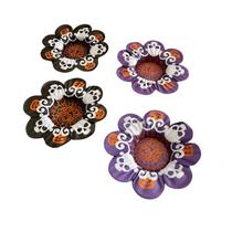 Forminha Sweet Flower Halloween Caveiras - 30 Unidades