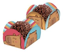 Forminhas De Doces Festa Capivara 40 Unidades Decoração Forminhas De Doces Festa Capivara 40 Unidades Decoração