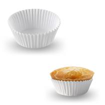 Forminhas De Papel Branca Doces Brigadeiro Numero 0b C/ 1.000Un
