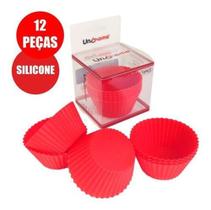Forminhas Forma Para Cupcake Mini Bolo De Silicone 12 Un - Bogu Store