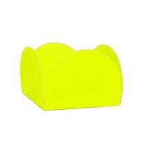 Forminhas para Doces 4 Pétalas Amarela Neon 50 unidades NC Toys