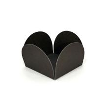 Forminhas para Doces 4 Pétalas Preto - 50 unidades - FunFestas - Rizzo