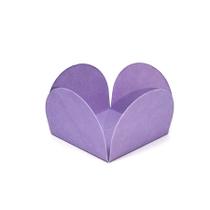 Forminhas para Doces 4 Pétalas Violeta - 50 unidades - FunFestas - Rizzo