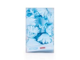 Forminhas Para Doces Tom Pastel Candy Azul Claro Flor de Lótus 40 Unidades