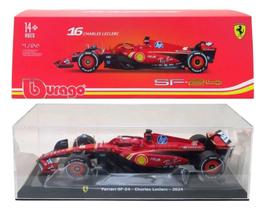 Fórmula 1 Ferrari Leclerc Campeão Monaco Gp 1:24 Burago Fórmula 1 Ferrari Leclerc Campeão Monaco Gp 1:24 Burago