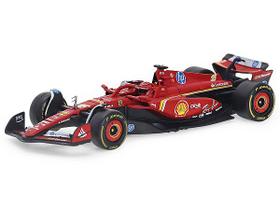 Fórmula 1 Ferrari Leclerc Campeão Monaco Gp 2024 1:24 Burago Vermelho Fórmula 1 Ferrari Leclerc Campeão Monaco Gp 2024 1:24 Burago Vermelho