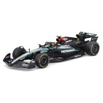 Formula 1 Mercedes AMG Petronas W15 C/ Piloto Lewis Hamilton 44 - F1 2024 - Bburago - 1/43
