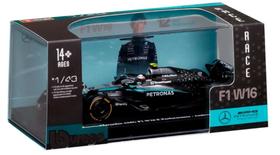 Fórmula 1 Mercedes AMG W16 Russel kimi 2025 1:43 Bburago c/ Display e Piloto Fórmula 1 Mercedes AMG W16 Russel kimi 2025 1:43 Bburago c/ Display e Piloto