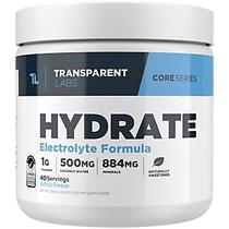 Fórmula eletrolítica Transparent Labs Hydrate Arctic Freeze Fórmula eletrolítica Transparent Labs Hydrate Arctic Freeze