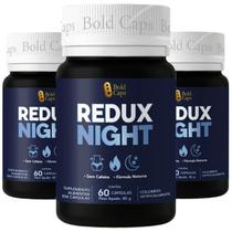 Fórmula Equilibrada com Vitaminas, Minerais e Aminoácidos Redux Night Original Kit 3