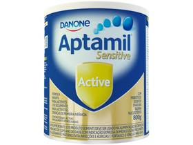 Fórmula Infantil Active Aptamil Sensitive - Sem Sabor Danone 800g Fórmula Infantil Active Aptamil Sensitive - Sem Sabor Danone 800g