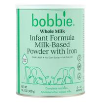 Fórmula Infantil Bobbie Whole Milk - Leite Integral - 414ml (0-12 meses)