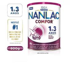 Formula Infantil Nanlac Comfor 1 A 3 Anos 800g - Nestle