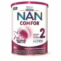 Fórmula Infantil Nestlé Leite NAN 2 Comfort 800g Fórmula Infantil Nestlé Leite NAN 2 Comfort 800g